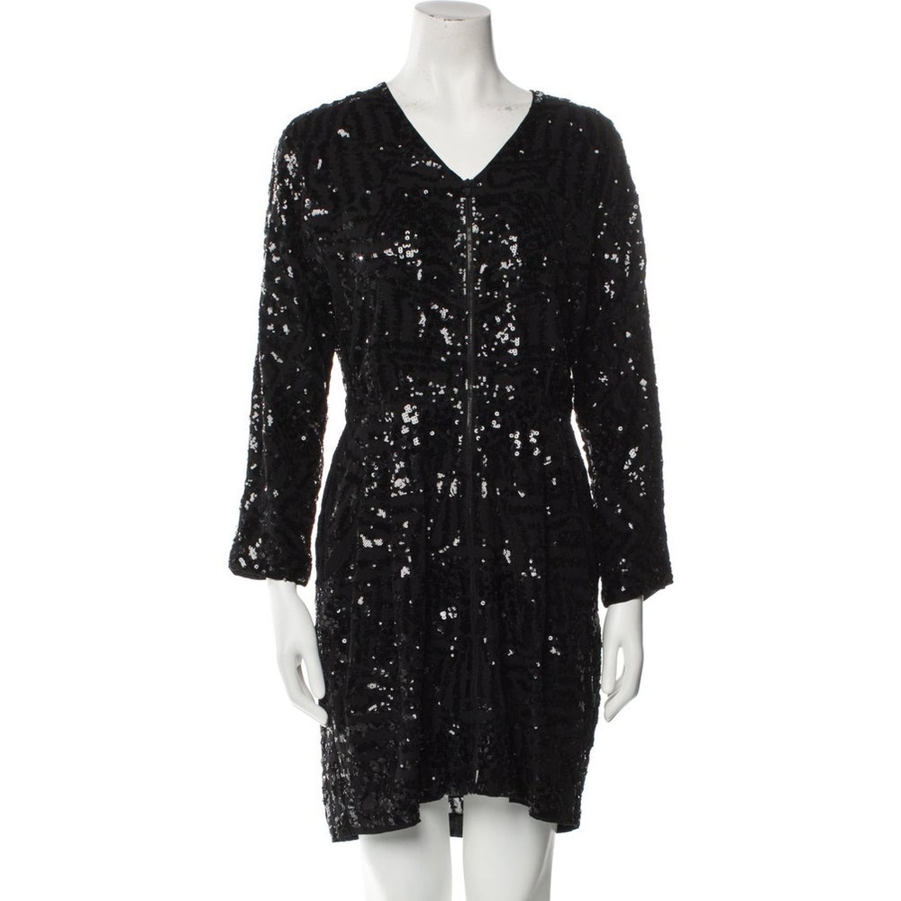 BRAND NEW Beautiful black sequined Theory cocktail dress
